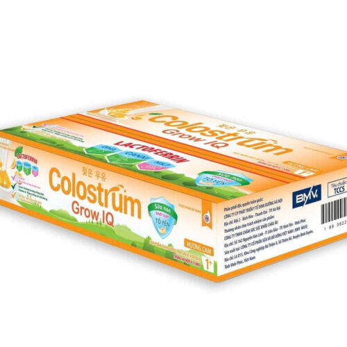 Sua Colostrum Grow IQ - Hương Cam - Tổ Yến