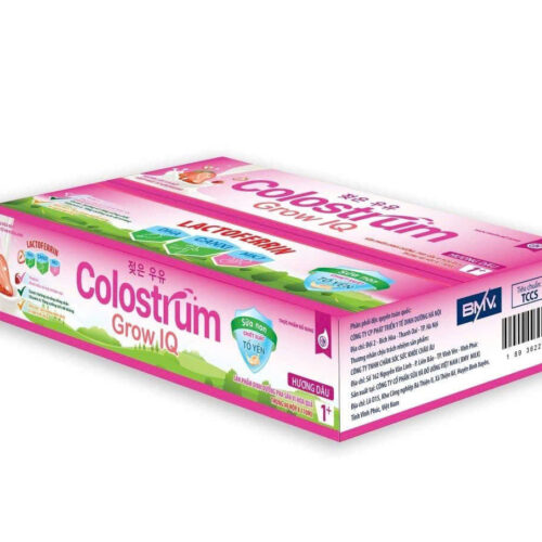 Sua Colostrum Grow IQ - Hương Dâu