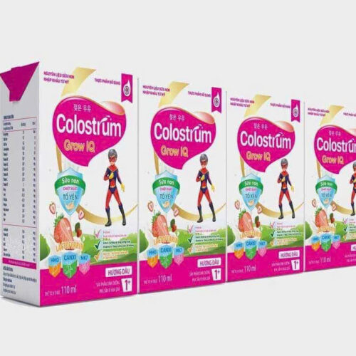 Sua Colostrum Grow IQ - Hương Dâu - Tổ Yến